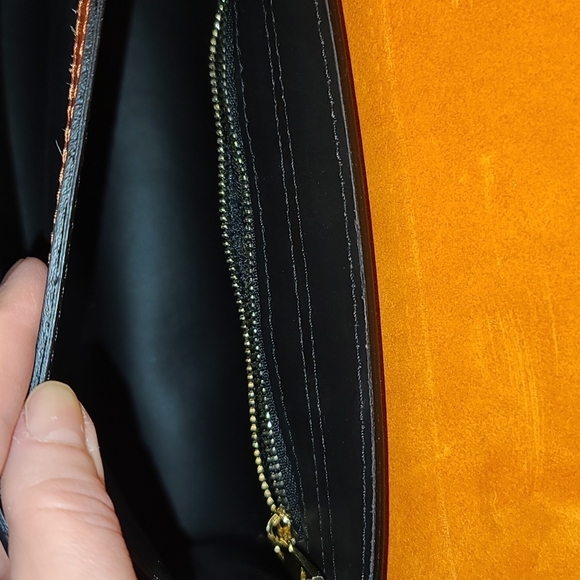 Roberto rossi leather tophandle bag x12 zucca s29 Italy - Picture 14 of 17